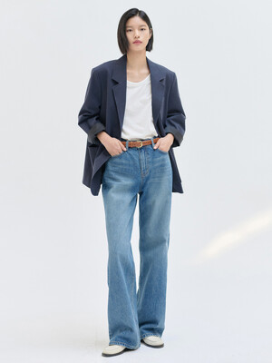 25SN relax-fit denim [BL]