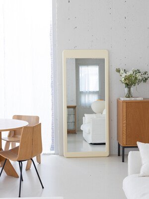 Square Mirror - Beige(L)