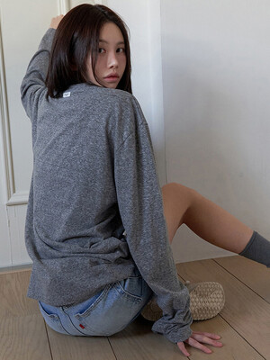 25SS mini label lily long sleeve t-shirt
