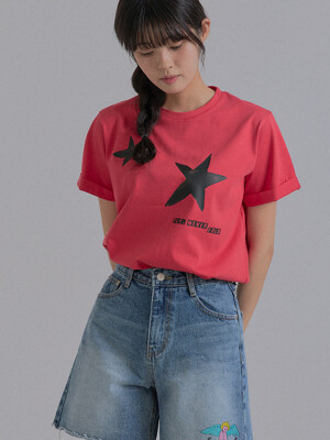Fly Stars T-Shirt_Red