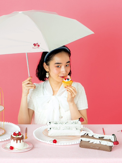 더블유피씨 Wpc.양산 케이크 모티브 암막 미니 5단양산 801-11676-102