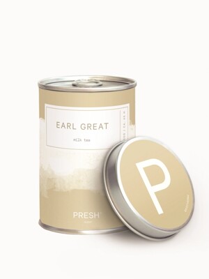 PRESH 캔들 EARL GREAT 밀크티 MEDIUM 220g