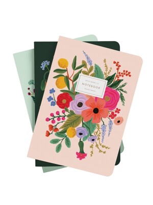 Garden Party Stitched Notebook Set 노트북 세트