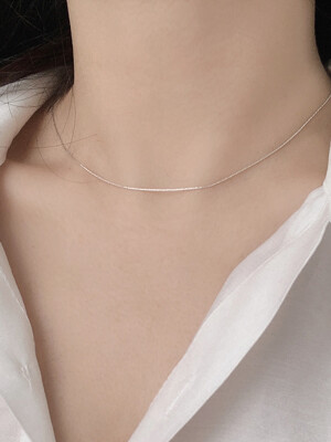 N010_Basic line Necklace