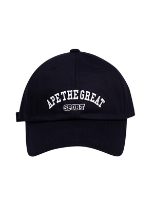 ATG LETTERING BALL CAP BLACK