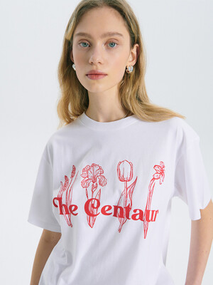 FOUR BEAUTIES T-SHIRT_WHITE