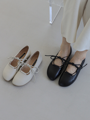 U BALLERINA FLAT SHOES_22518(2COLORS)