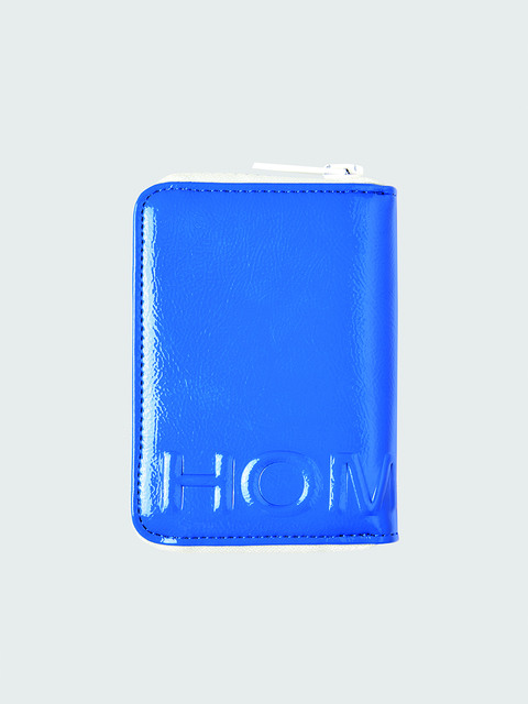 지갑 - 홈보이스포츠클럽 (homeboisportclub) - enamel zip cardholder(애나멜지퍼카드홀더) - 블루