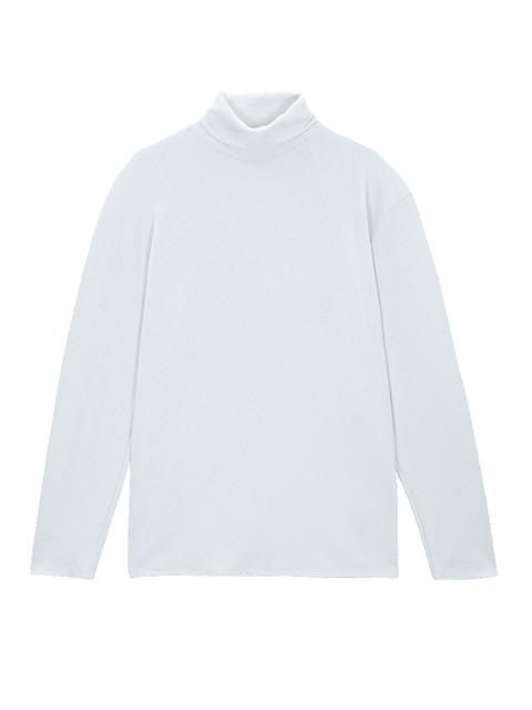 티셔츠 - 엔도어 (endoor) - Turtleneck long sleeve t-shirt (white)