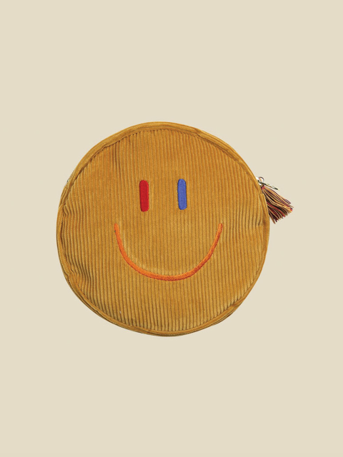골프 - 라라 (LaLa) - LaLa Smile Circle Pouch(라라 스마일 써클 파우치)[골덴카멜]