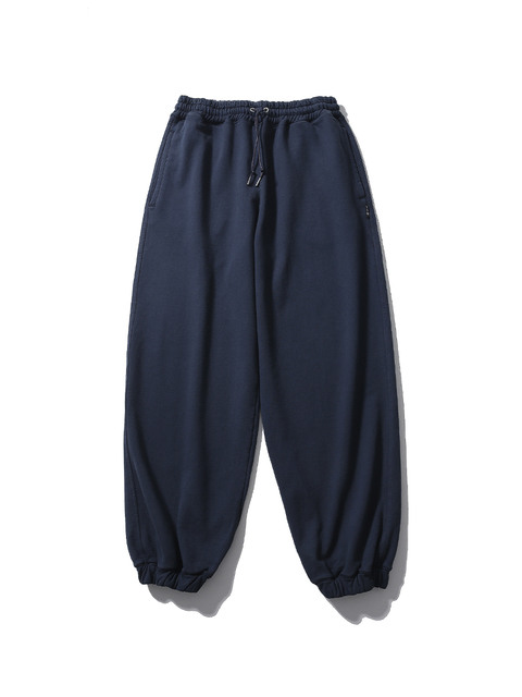 팬츠,팬츠 - 후톤 (HUTOAN) - LOSSE SWEAT PANTS SAGE NAVY