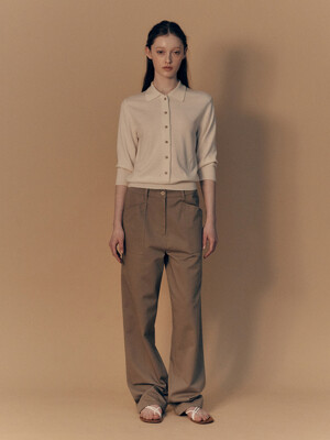 Bas loose trousers (Khaki)