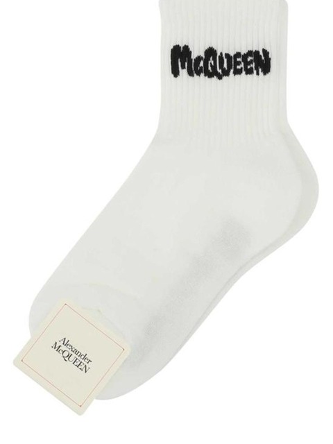 패션액세서리 - 알렉산더맥퀸 (Alexander Mcqueen) - 23SS 알렉산더 맥퀸 양말류 6979553E03Q 9060 White