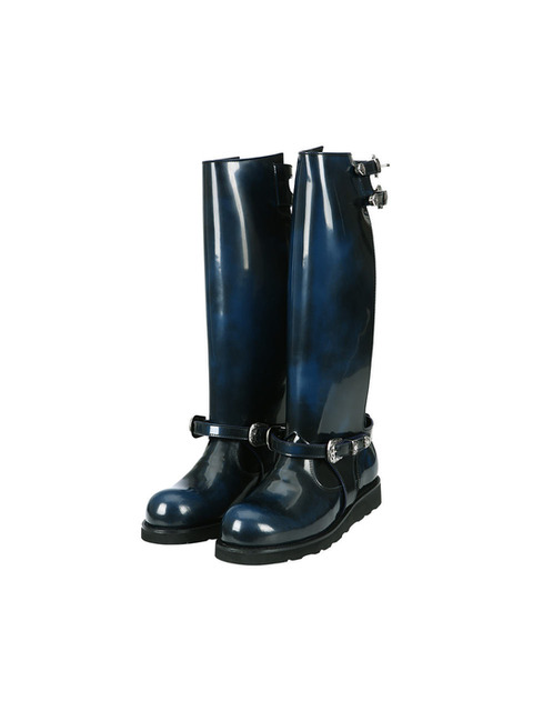 ロングブーツ [Anderson Bell] HEATHER CUT-OUT LONG BOOTS Brown Heather Boots by Andersson Bell on Sale