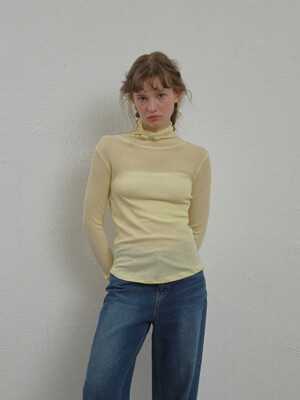 SLIM TURTLENECK TOP(LM)