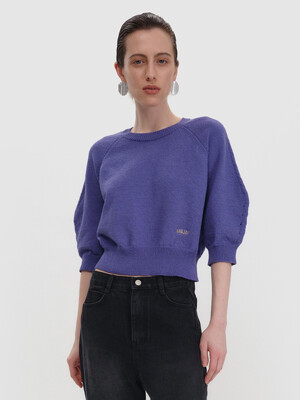 VOLUME SLEEVE PULLOVER_2colors