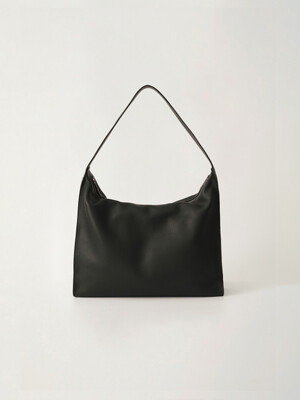 Pibi leather shoulder bag (Black)