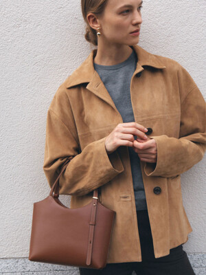 90 Veneta Bag Small Tan Brown