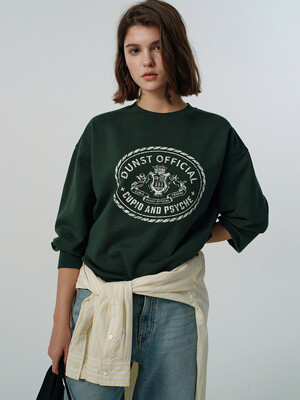 UNISEX CUPID CAMPUS SWEATSHIRT GREEN_UDTS5A102E2