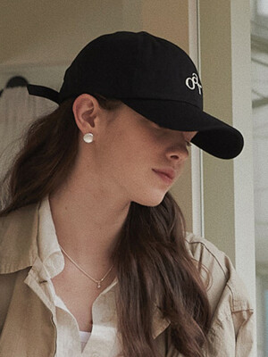 oar Logo Signature Cap(Black)