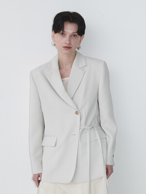Belted Single Jacket SW5MJ208-9F