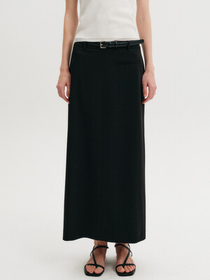 제나 클래식 맥시 스커트 / JENA CLASSIC MAXI SKIRT_2colors