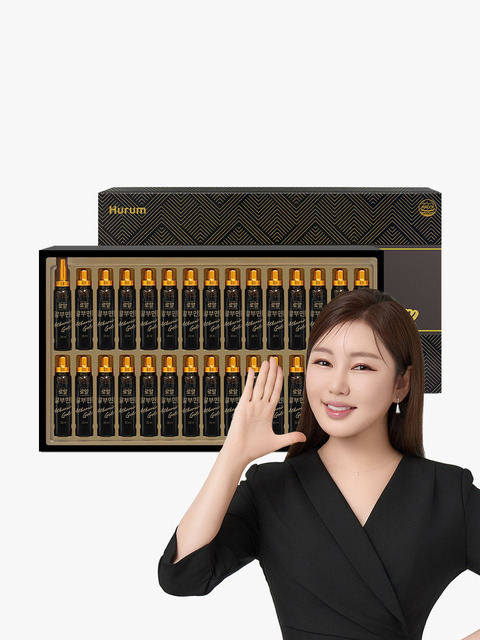 정원삼 [휴럼] 로얄 알부민 골드 20ml x 30병 (액상앰플형/쇼핑백 포함)