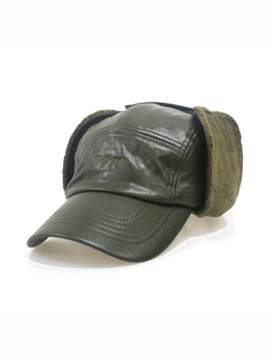 DFM KHAKI LEA EARFLIP CAMP-CAP