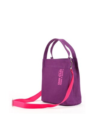 bubbly mini cross bag(violet)