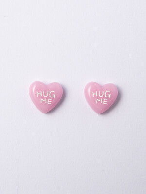Hug Me Heart - pink