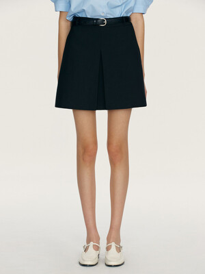 MAILI A-line skirt (Black)