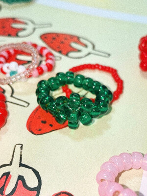 Summer Garden Bold Beads Ring 비즈반지