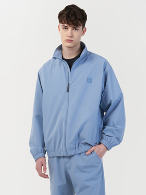 SIGNATURE 3LAYER WOVEN TRACK JACKET-BLUE