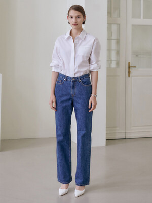 23SN straight fit denim [BL]