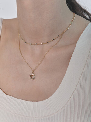 [2SET] LUV NECKLACE