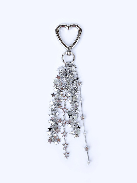 백액세서리,백액세서리 - 고코리 (GOCORI) - STARS OF PROMISE HEART KEY RING 스타 키링