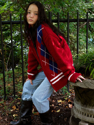 The Cowichan Sweater Argyle_F234KN04