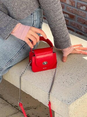Lily mini bag - red