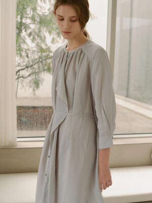 Abigail Dress Cloud-Gray