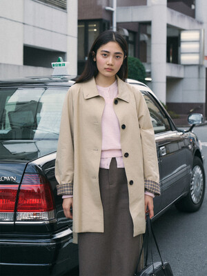 Chisel Half-Trench Coat