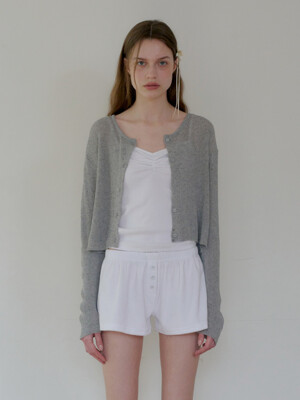 [단독][NEW 컬러추가]Basic Round Linen Cardigan