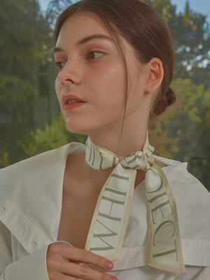 SERENA TWILLY SILK SCARF_2COLOR