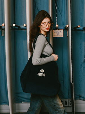 N.S.C Corduroy Big Bag (Navy)