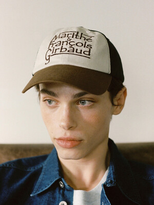 [Jerusalem Sandals X MFG] LOGO BALL CAP X MFG-NAVY (로고 볼 캡)