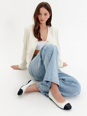 앨리 리본 플랫 슈즈 / ALLY RIBBON FLAT SHOES_3colors
