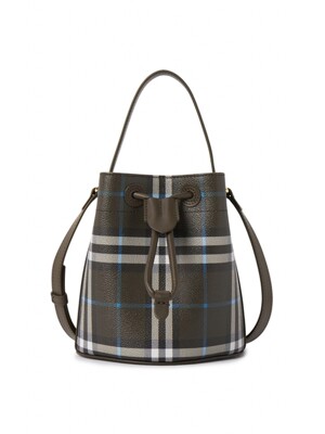 BURBERRY 버버리 체크 여성 버킷백 8108303