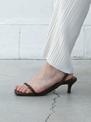 NOR Buckle Slingback Sandals (2color)