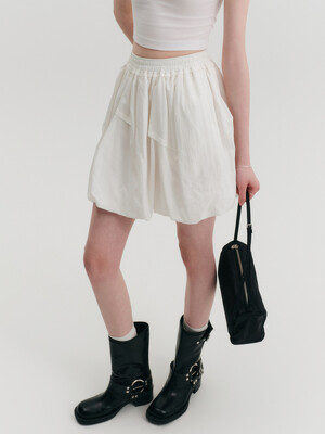 벨라 턱 벌룬 스커트 / BELLA TUCK BALLOON SKIRT_3colors