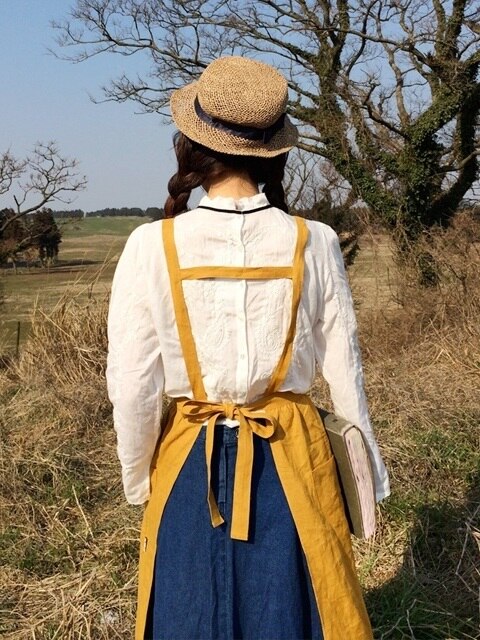 앤 에이프런 : ann`s apron - yellow