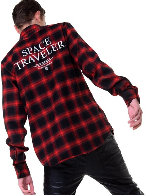 [UNISEX] Red Plaid Flannel Check Shirt